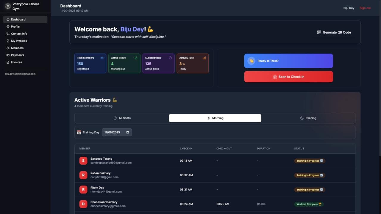 Vozzypolo Gym screenshot 3